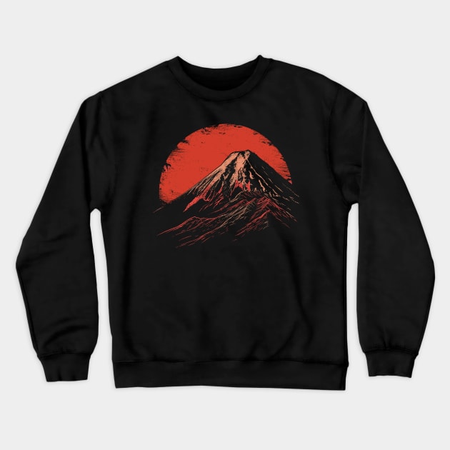 Fuji Crewneck Sweatshirt by Yopi